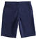 Pantalone corto per bambino in twill ido NAVY-3854_back