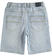 Pantalone corto in denim per bambino joggers fit ido BLU CHIARO LAVATO-7310_back
