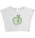 T-shirt bambina in jersey stretch con pailettes ido BIANCO-0113