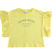 T-shirt bambina in 100% cotone con stampa ido GIALLO-1417 back