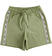 Pantaloni corti bambina 100% cotone ido VERDE SALVIA-5454