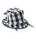 Cappello neonato 100% cotone fantasia check ido NAVY-3854