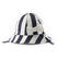 Cappello per neonata fantasia rigata ido BIANCO-BLU-6RX9