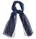 Pashmina per bambino stampa all over ido NAVY-BEIGE-6TN3