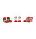 Set calzini neonato natalizi ido ROSSO-2253