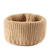 Sciarpa ad anello bambina in tricot ido			BEIGE-0732