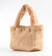 Borsa bambina in morbido tessuto ido BEIGE-0732