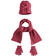 Set cappello, sciarpa e guanti per bambina ido SLATE ROSE-2527