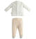 Tutina neonato due pezzi ido BEIGE-1033 back