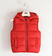 Gilet bambino con cappuccio ido ROSSO-2253