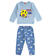 Pigiama bambino capsule Emoji ido AZZURRO-3862