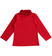 Dolcevita bambina con ruches ido			ROSSO-2253