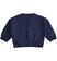 Felpa corta bambina ido NAVY-3854 back