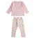 Pigiama bambina due pezzi Emoji ido ROSA-2715 back