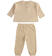 Tuta bambina in tricot ido NATURAL BEIGE-0343_back