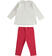 Completo leggings e maglia bambina ido PANNA-0112 back