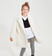 Cappotto teddy ragazza ido			PANNA-0112