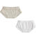 Set slip bambina in cotone ido BEIGE-BIANCO-8227 back