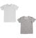 Set t-shirt intima ragazzo in cotone ido BIANCO-GRIGIO-8011