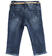 Jeans bambina con cintura ido STONE WASHED-7450_back