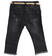 Jeans bambina con cintura ido GRIGIO SCURO-7993_back