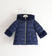 Giubbotto bambina invernale ido NAVY-3854_back