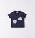 T-shirt neonato con zampette ido NAVY-3854