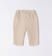 Pantalone lungo neonato in lino ido BEIGE-0451_back