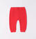 Pantalone neonato in felpa con tasca ido ROSSO-2236_back