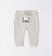 Pantalone neonato in felpa con tasca ido			GRIGIO MELANGE-8948