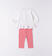 Completo neonata t-shirt e leggings ido CORALLO-2433 back