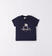 T-shirt neonato 100% cotone con animaletto ido NAVY-3854_back