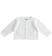 Cardigan in tricot 100% cotone con tasche ido			BIANCO-0113