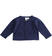 Cardigan in tricot 100% cotone con tasche ido NAVY-3854