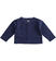 Cardigan in tricot 100% cotone con tasche ido NAVY-3854_back