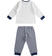 Pigiama lungo bambina giraffa ido BLU-BIANCO-5070 back