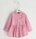 Maxi camicia in tessuto rigato ido FUXIA-2445