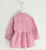 Maxi camicia in tessuto rigato ido FUXIA-2445 back
