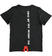 T-shirt bambino 100% cotone con grafica effetto optical ido NERO-0658_back