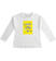 T-shirt 100% cotone con applicazione di tulle e paillettes ido BIANCO-0113