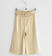 Pantalone bambina modello gaucho in morbido tessuto dorato ido BEIGE-0734