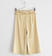 Pantalone bambina modello gaucho in morbido tessuto dorato ido BEIGE-0734 back