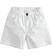 Pantalone corto in twill 100% cotone ido BIANCO-0113