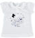 T-shirt con orsetto illuminato da glitter ido BIANCO-0113