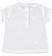 T-shirt 100% cotone con margherite ido BIANCO-0113_back