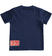 T-shirt 100% cotone con stampa rettangolare ido NAVY-3547_back