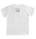 T-shirt bambino a manica corta 100% cotone con patch ido BIANCO-0113_back