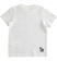 T-shirt bambino manica corta 100% cotone con tape ido BIANCO-0113_back