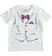 T-shirt bambino a manica corta 100% cotone ido BIANCO-0113