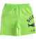 Pantalone corto in felpa leggera 100% cotone ido GREEN-5134_back